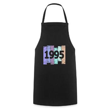Goths 1995 - Tablier de cuisine - noir - Devant - AI Model Male 185 dark (185cm)