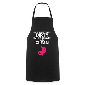 Gastric bypass and gastric bypass surgery design - Cooking Apron - black - Front - AI Model Male 185 dark (185cm)