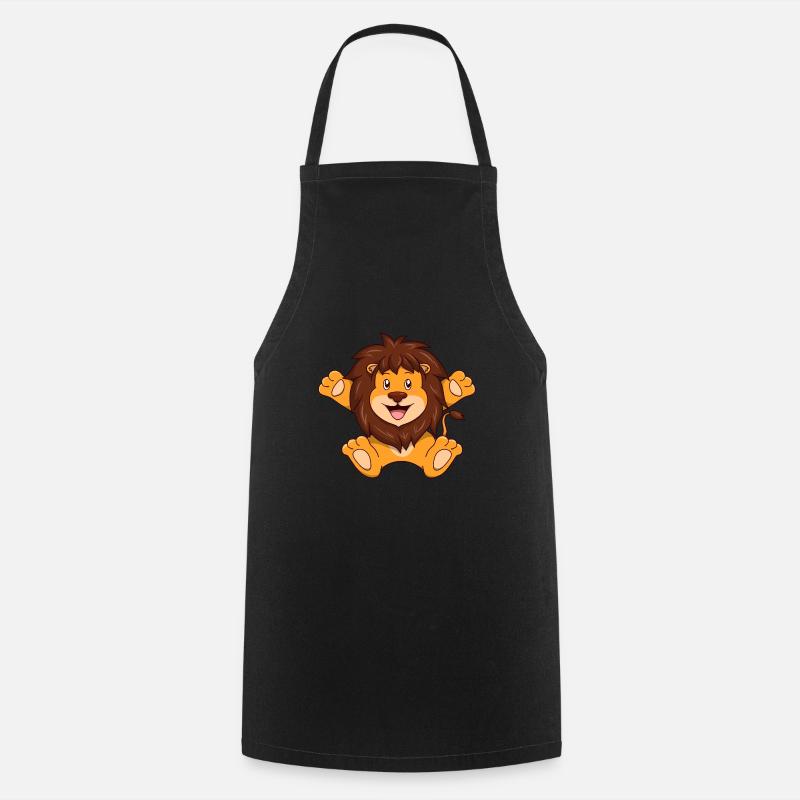 Sweet Lion - Cooking Apron - black