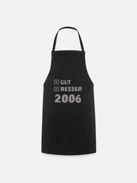 Besser 2006 - Kochschürze - Schwarz