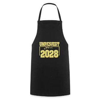 2028 - Cooking Apron - black - Front - AI Model Male 185 dark (185cm)