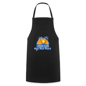 I Need To Be Seahabilitated Nags Head Beach - Cooking Apron - black - Front - AI Model Male 185 dark (185cm)