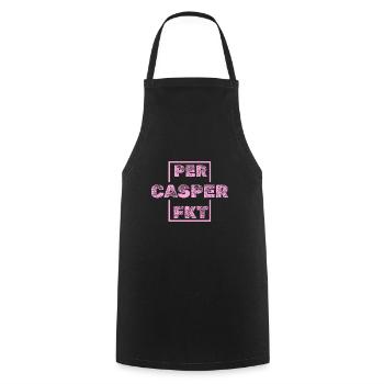 Geschenk für Casper - Kochschürze - Schwarz - Vorne - AI Model Male 185 dark (185cm)