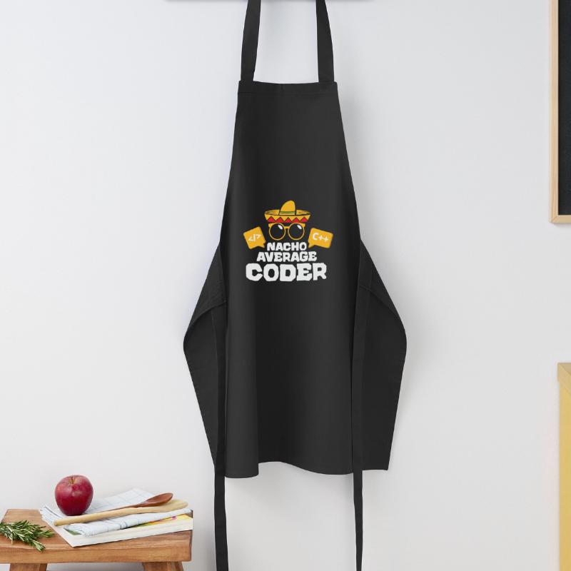 Nacho Average Coder Coding Taco Mexican Programmer Kochschürze