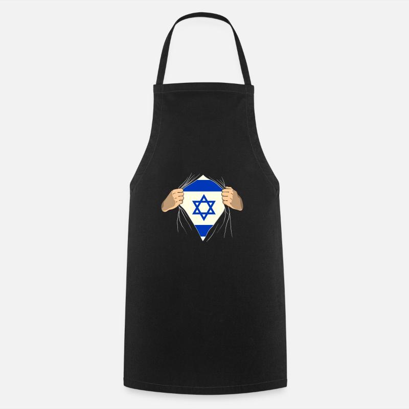 Israel - Kochschürze - Schwarz