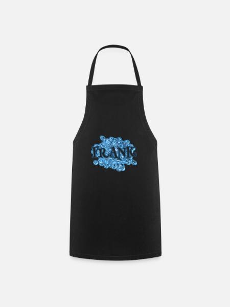 Geschenk für Frank - Kochschürze - Schwarz