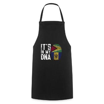 Guyana Flag Guyanese Guyana - Cooking Apron - black - Front - AI Model Male 185 dark (185cm)
