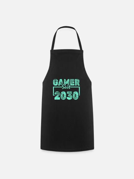 Zocken 2030 - Kochschürze - Schwarz