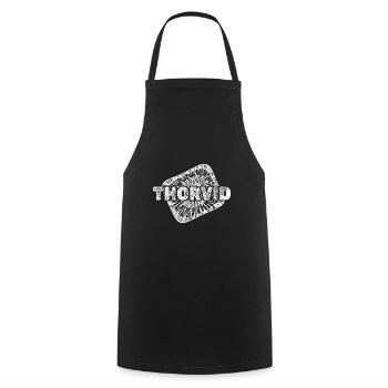 Geburt Thorvid - Kochschürze - Schwarz - Vorne - AI Model Male 185 dark (185cm)