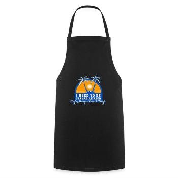 I Need To Be Seahabilitated Cape Arago Beach Loop - Kochschürze - Schwarz - Vorne - AI Model Male 185 dark (185cm)