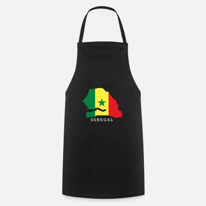 Senegal - Kochschürze - Schwarz