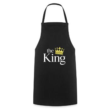 Partner Look Couple Partner Couple Couple Family - Cooking Apron - black - Front - AI Model Male 185 dark (185cm)