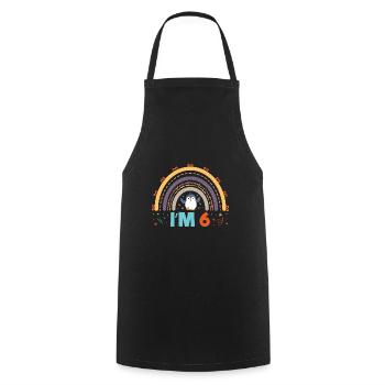 King Penguin Emperor Penguin Penguin Gift - Cooking Apron - black - Front - AI Model Male 185 dark (185cm)