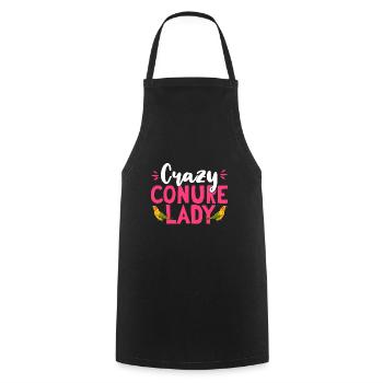 Molinasittich Parrot Bird Sun Parakeet - Cooking Apron - black - Front - AI Model Male 185 dark (185cm)