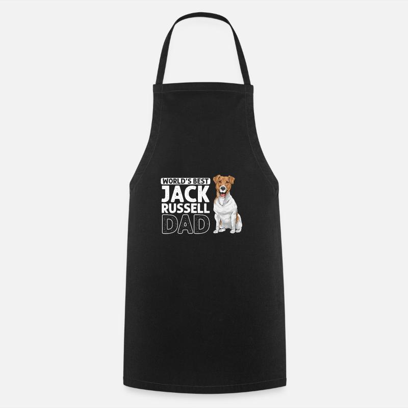 Jack Russell Terrier - Tablier de cuisine - noir