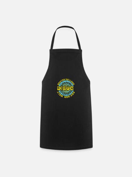 Geschenk für Diego - Kochschürze - Schwarz