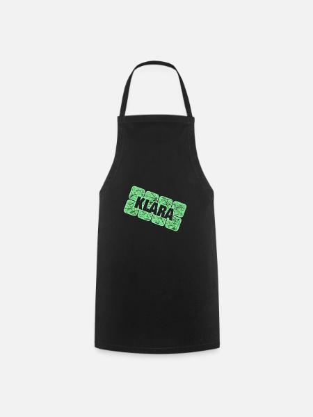 Säugling Klara - Kochschürze - Schwarz