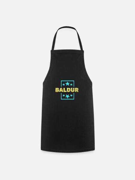 Baldur als Baldur - Kochschürze - Schwarz