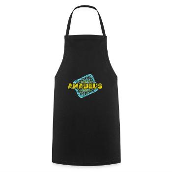 Leisure time Amadeus - Cooking Apron - black - Front - AI Model Male 185 dark (185cm)