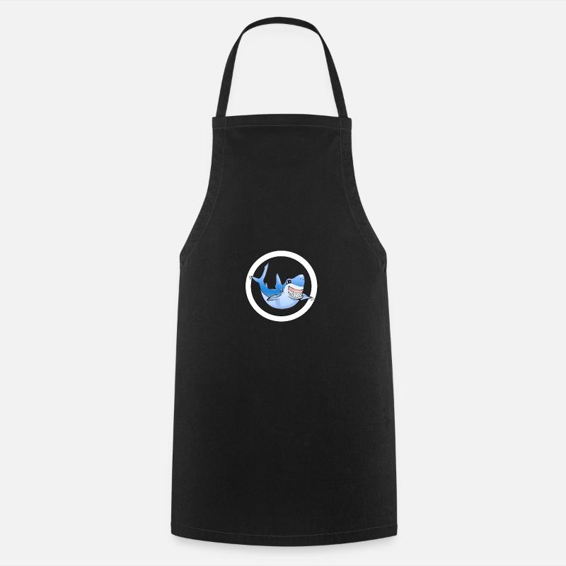 Doo-doo-doo - Cooking Apron - black