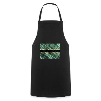 Botswana - Cooking Apron - black - Front - AI Model Male 185 dark (185cm)