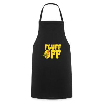 Parakeet, Parrot, Parakeet, Bird - Cooking Apron - black - Front - AI Model Male 185 dark (185cm)