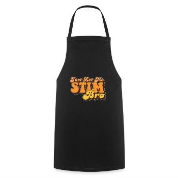 Just Let Me Stim Bro Autism Awareness Love - Kochschürze - Schwarz - Vorne - AI Model Male 185 dark (185cm)