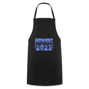 2023 - Cooking Apron - black - Front - AI Model Male 185 dark (185cm)