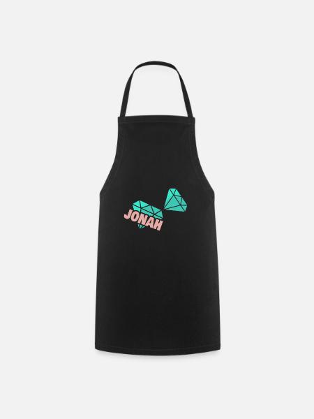 Geschenk für Jonah - Kochschürze - Schwarz