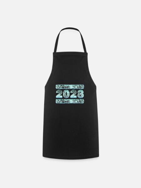2028 - Kochschürze - Schwarz