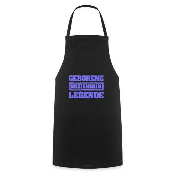Cadeau pour l’enseignant de maternelle - Tablier de cuisine - noir - Devant - AI Model Male 185 dark (185cm)