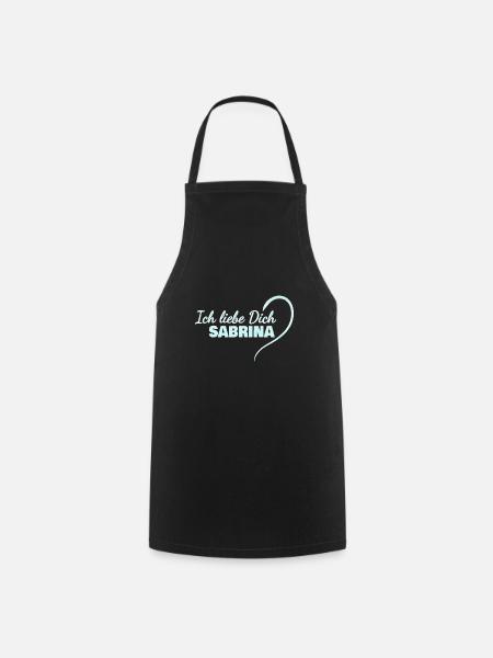 AimezYou Sabrina - Tablier de cuisine - noir