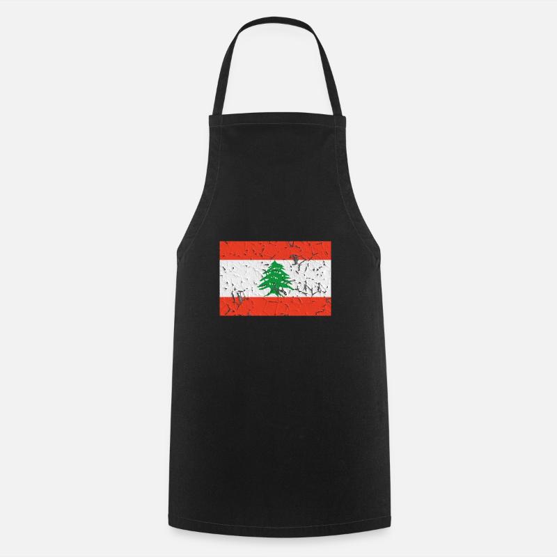 Liban Liban - Tablier de cuisine - noir