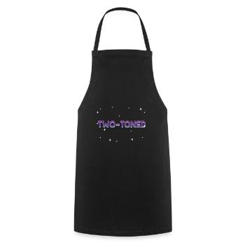 Two Toned Bisexual LGBTQ Bi Pride Sayings Asexual - Kochschürze - Schwarz - Vorne - AI Model Male 185 dark (185cm)