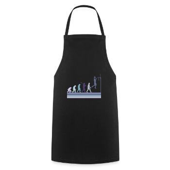 Basketball Sports Evolution for BBall Lovers Dunk - Cooking Apron - black - Front - AI Model Male 185 dark (185cm)