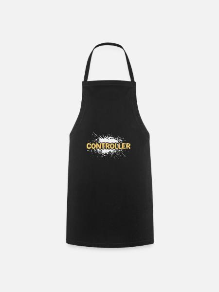 Geschenk für Controller - Kochschürze - Schwarz