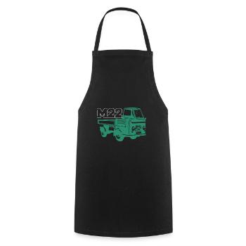Multicar M22 T-Shirt - Tablier de cuisine - noir - Devant - AI Model Male 185 dark (185cm)