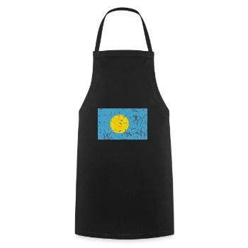 Gift for Palau - Cooking Apron - black - Front - AI Model Male 185 dark (185cm)