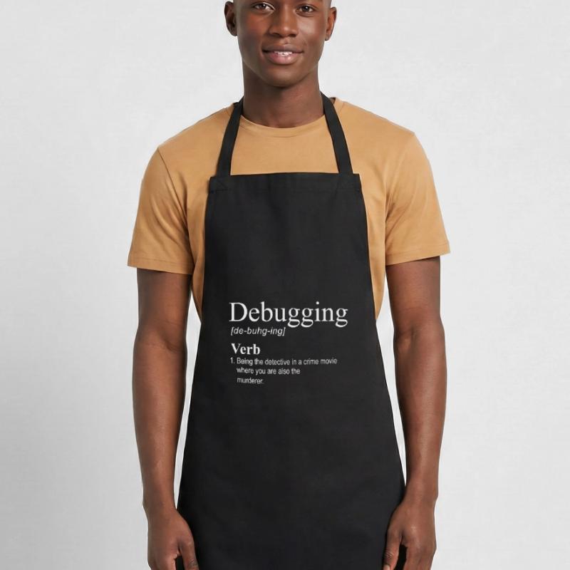 Debugging Programmierer Informatik Computer Nerd Kochschürze
