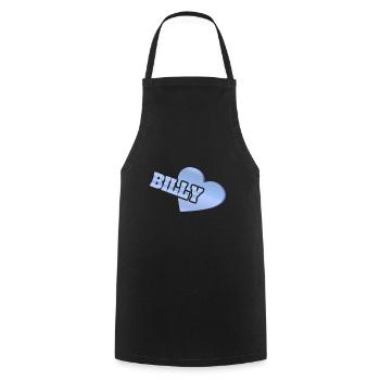 Cadeau pour Billy - Tablier de cuisine - noir - Devant - AI Model Male 185 dark (185cm)
