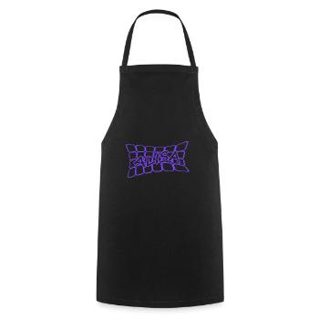 Gift for Alisa - Cooking Apron - black - Front - AI Model Male 185 dark (185cm)
