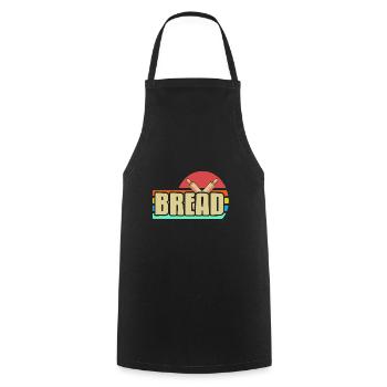 Retro Vintage Awesome Bread Baking Designs Present - Kochschürze - Schwarz - Vorne - AI Model Male 185 dark (185cm)