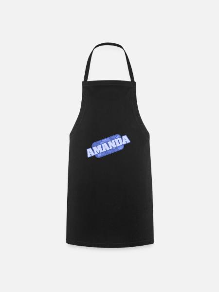 Amanda - Kochschürze - Schwarz