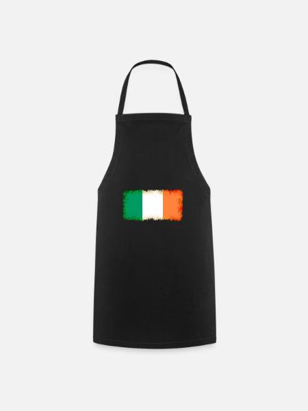 Land Irland - Kochschürze - Schwarz