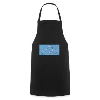 Micronésie Micronésie - Tablier de cuisine - noir - Devant - AI Model Male 185 dark (185cm)