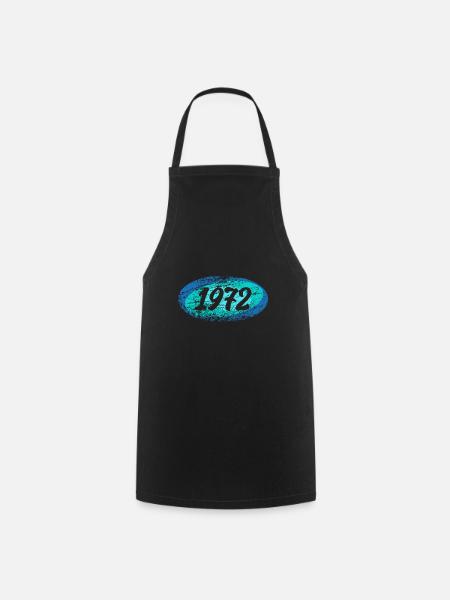 1972 1972 - Kochschürze - Schwarz