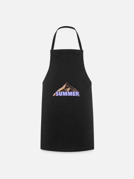 Geschenk für Summer - Kochschürze - Schwarz