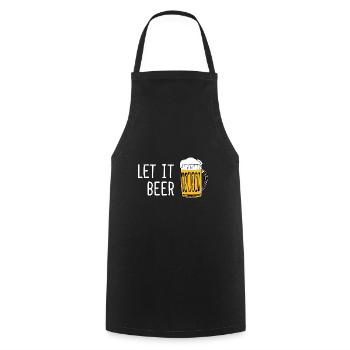 Funny Malle Sayings Beer Summer Holiday Alcohol - Cooking Apron - black - Front - AI Model Male 185 dark (185cm)