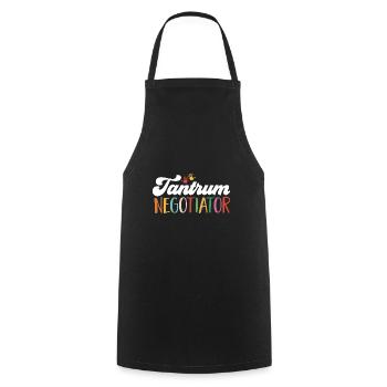 Childcare Teacher Educator - Cooking Apron - black - Front - AI Model Male 185 dark (185cm)