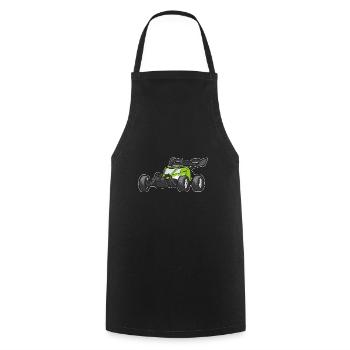 RC Car Remote Control Car - Cooking Apron - black - Front - AI Model Male 185 dark (185cm)